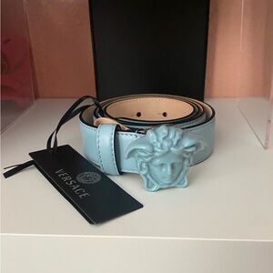 VERSACE LEATHER BELT